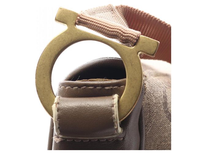 Borsa a tracolla/Borsa a mano Salvatore Ferragamo Gancini - vista 8