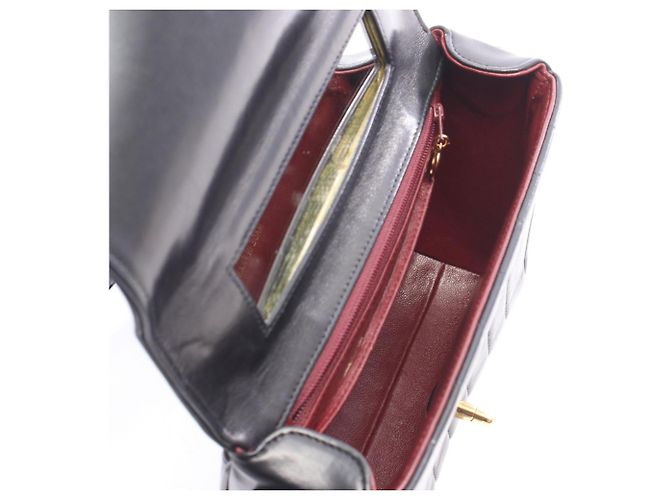 Borsa a tracolla Chanel Mademoiselle Nero - vista 3