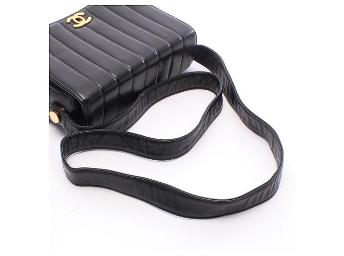 Borsa a tracolla Chanel Mademoiselle Nero - vista 8