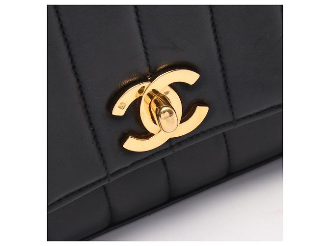 Borsa a tracolla Chanel Mademoiselle Nero - vista 9