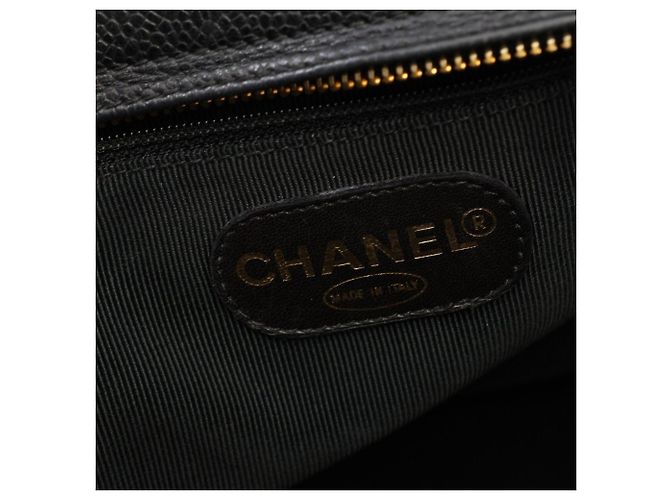 Chanel Triple Coco Mark Shopper Bag Schwarz - Ansicht 4
