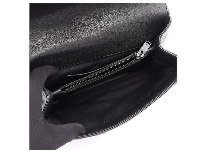 Borsa a mano 2-Way in pelle nera Yves Saint Laurent Nero - vista 3