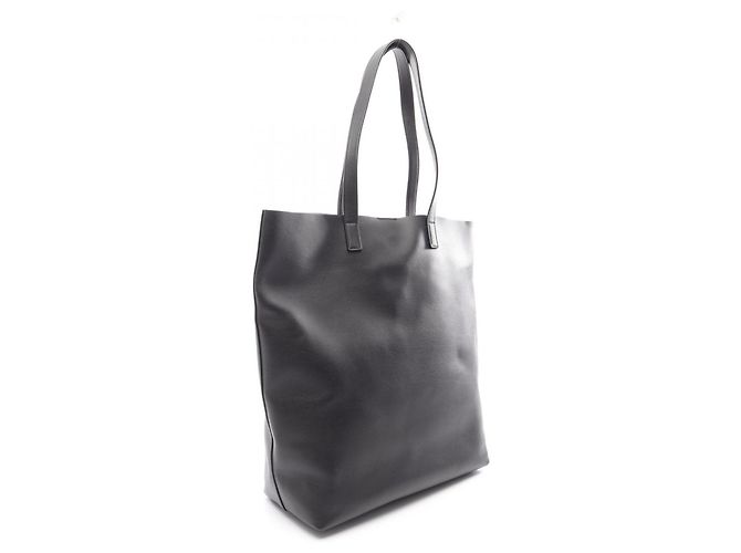 Borsa Tote Bold Yves Saint Laurent in pelle nera Nero - vista 2
