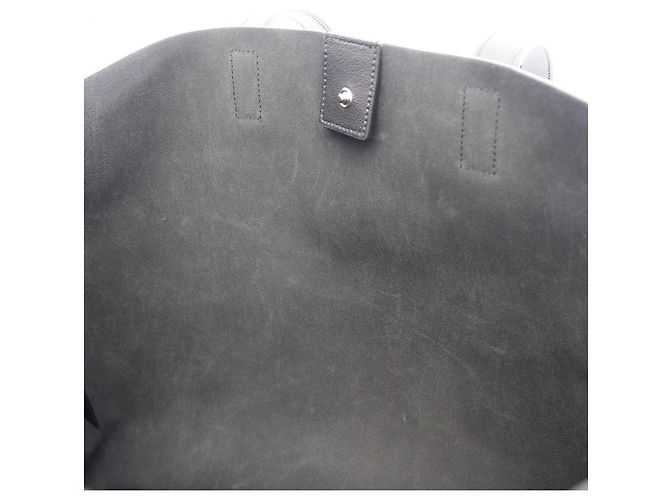 Borsa Tote Bold Yves Saint Laurent in pelle nera Nero - vista 6