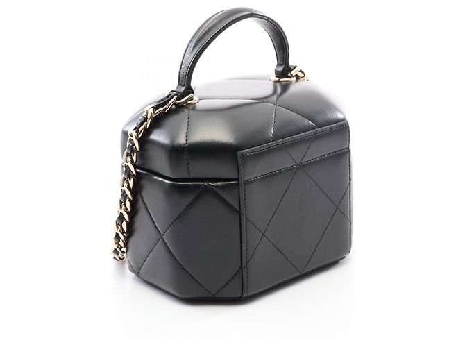 Bolso Vanity Chanel Coco Mark Negro - vista 2