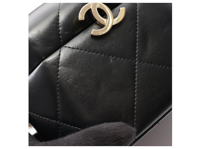 Bolso Vanity Chanel Coco Mark Negro - vista 8