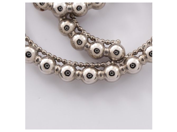 Collar Chanel C22C Coco Mark Plata - vista 5