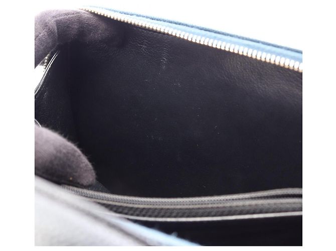 Chanel CC Figley Vanity Bag Schwarz Blau - Ansicht 6