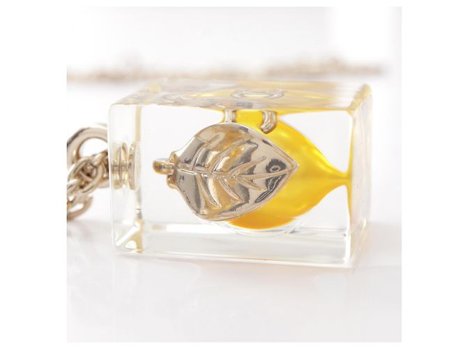 Collier Chanel D26C Coco Mark Lemon
 Doré Jaune - vue 8