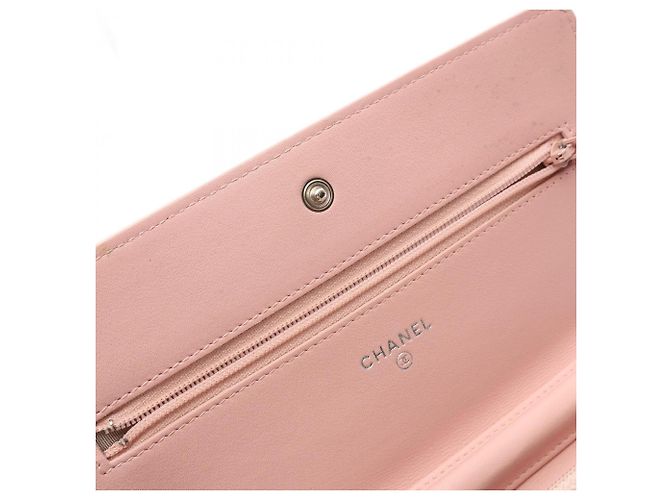 Borsa a tracolla Chanel Coco Mark Rosa - vista 6