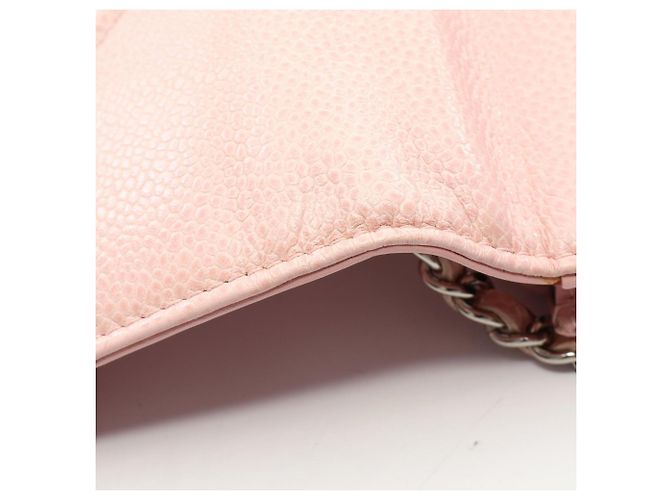 Borsa a tracolla Chanel Coco Mark Rosa - vista 8