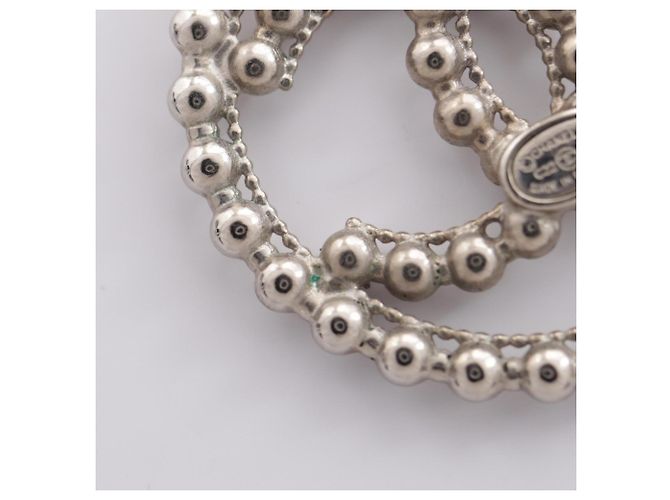 Orecchini a goccia Chanel Coco Mark C22C Silver Argento - vista 7