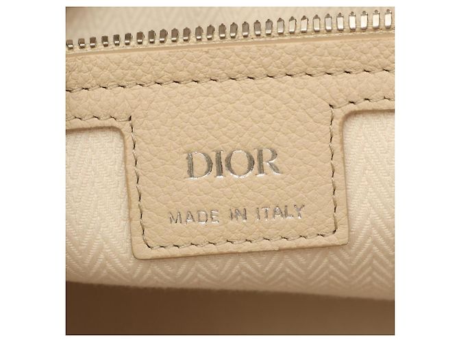 Borsa Tote Media Christian Dior Dior Normandy Beige - vista 4