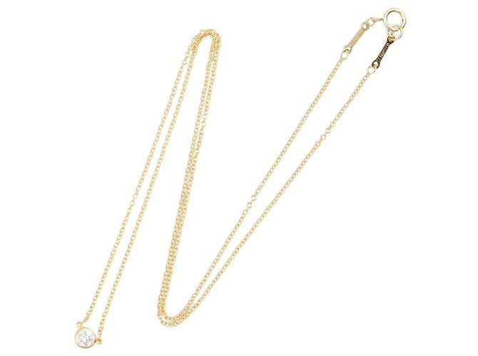 Autre Marque Collar Tiffany & Co. By the Yard de diamantes Dorado - vista 2