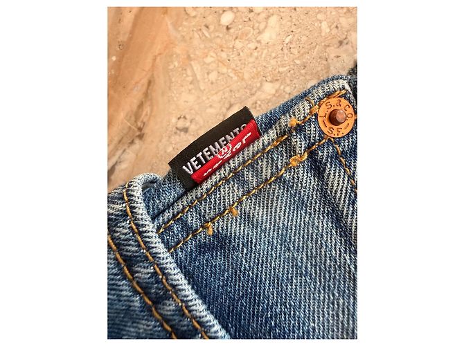 Vêtements Vetements x Levi's Denim Jeans - vista 6