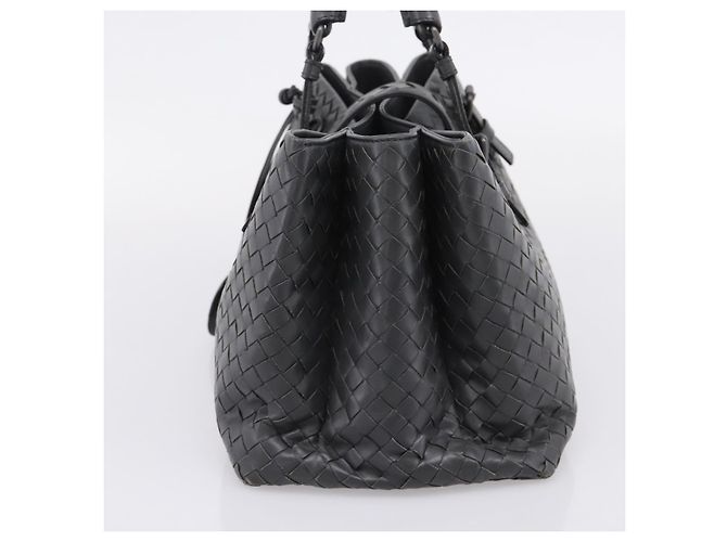 Bottega Veneta Roma Intrecciato Nappa Small Marrone - vista 4