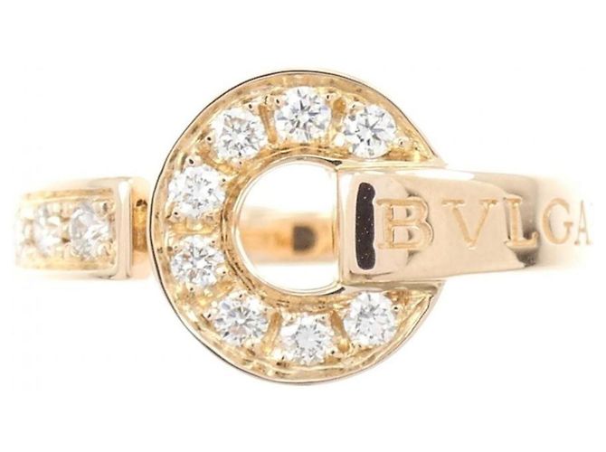 Bulgari Bvlgari Ehering aus Roségold mit Diamanten Golden - Ansicht 2