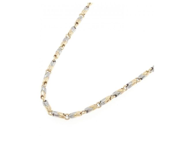 Bulgari Collar Bvlgari Passo Doppio Plata Dorado - vista 2