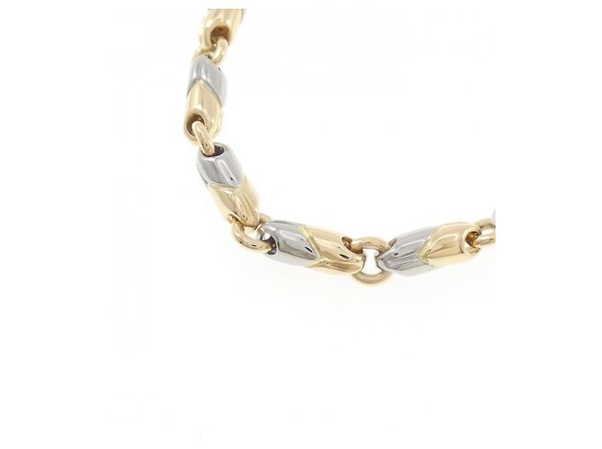 Bulgari Collar Bvlgari Passo Doppio Plata Dorado - vista 3