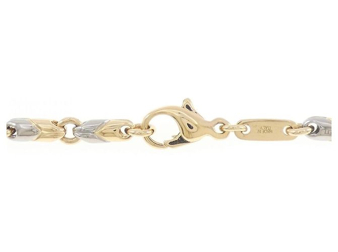 Bulgari Collar Bvlgari Passo Doppio Plata Dorado - vista 4