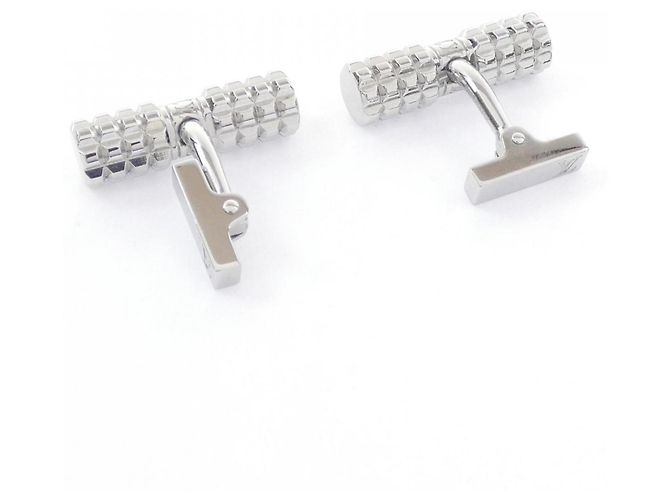 Louis Vuitton M66358 Cufflinks Brown Silvery - view 3