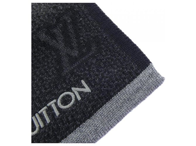 Sciarpa Louis Vuitton My Monogram Eclipse Marrone Nero - vista 2