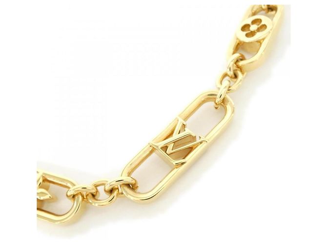 Colar My LV Chain GM Louis Vuitton Dourado - vista 3