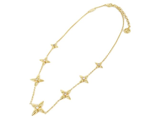 Collana Louis Vuitton Louisette Signature D'oro - vista 2