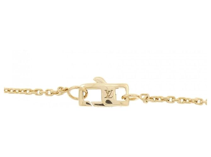 Collier pendentif Louis Vuitton Monogram Idylle Doré - vue 5