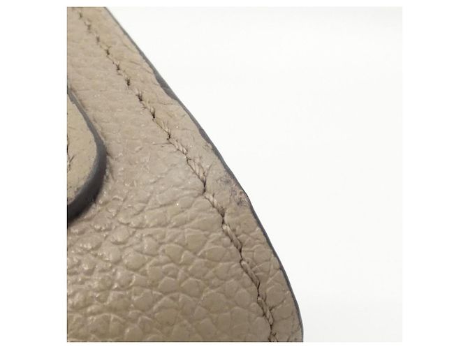 Louis Vuitton Bicolor Monogram Empreinte Portefeuille Claire Wallet Beige Grigio - vista 4