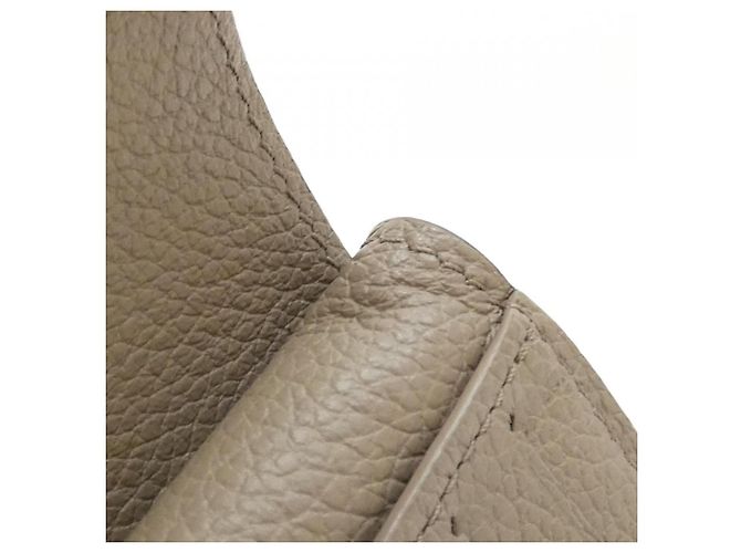 Louis Vuitton Bicolor Monogram Empreinte Portefeuille Claire Wallet Beige Grigio - vista 8
