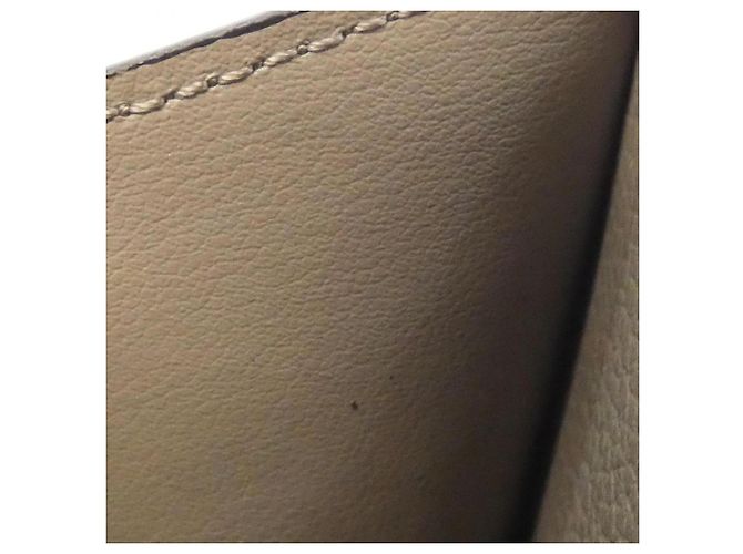 Louis Vuitton Bicolor Monogram Empreinte Portefeuille Claire Wallet Beige Grigio - vista 9