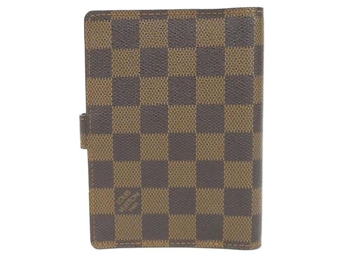 Organizer Organizzatore Louis Vuitton Damier Agenda PM Marrone - vista 2