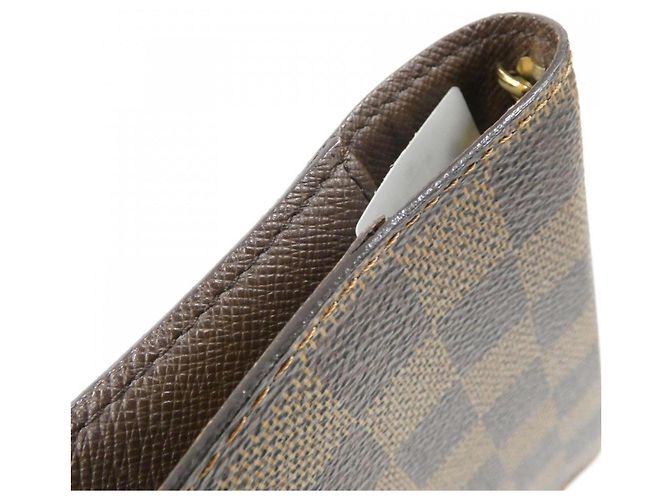 Organizer Organizzatore Louis Vuitton Damier Agenda PM Marrone - vista 3