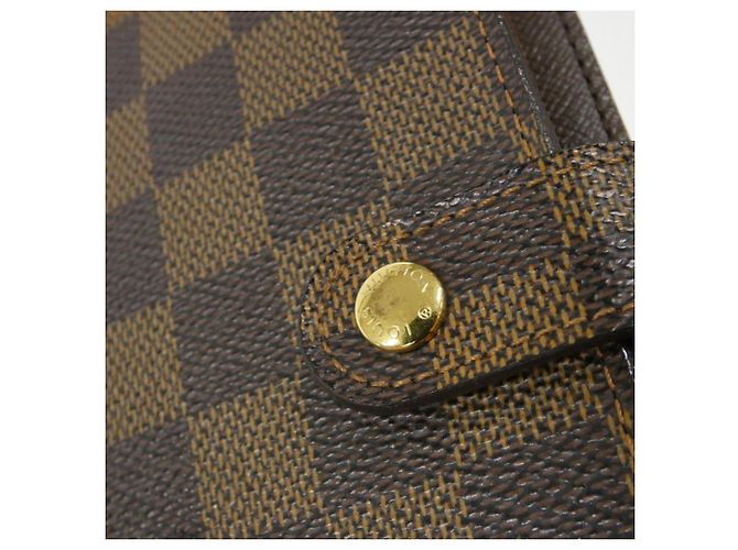 Organizer Organizzatore Louis Vuitton Damier Agenda PM Marrone - vista 5