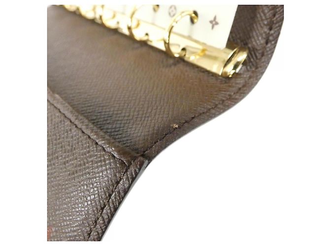 Organizer Organizzatore Louis Vuitton Damier Agenda PM Marrone - vista 8
