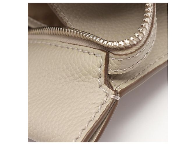 Borsa Tote Tod's Note Shopping a due manici con zip Beige - vista 7