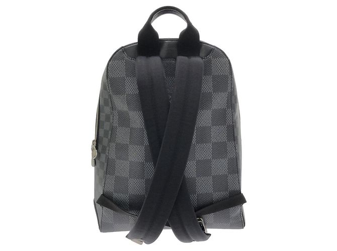 Louis Vuitton Damier Graphite 3D Canvas Rucksack Anthrazitgrau Damier ebene - Ansicht 2