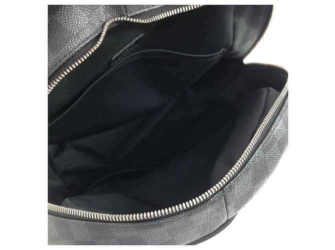 Louis Vuitton Damier Graphite 3D Canvas Rucksack Anthrazitgrau Damier ebene - Ansicht 8