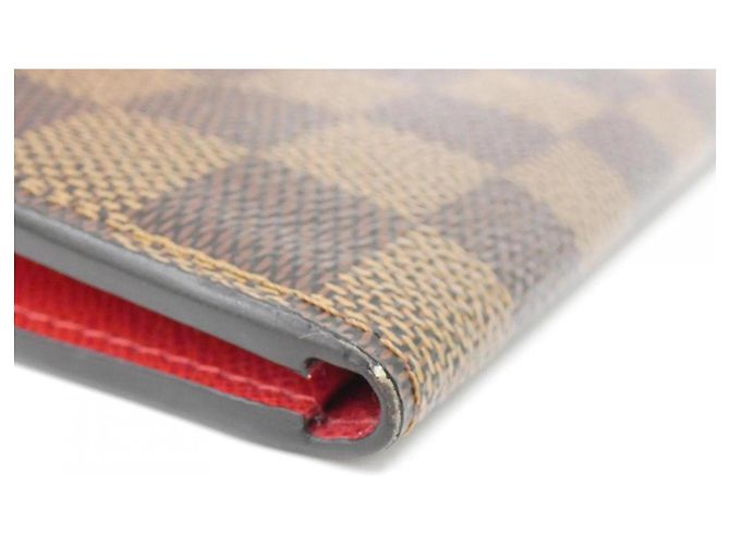 Louis Vuitton Damier Portefeuille Emilie N63544 Wallet Marrone - vista 3