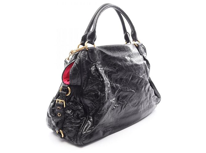 Borsa 2-Way Miu Miu in pelle nera Nero - vista 2