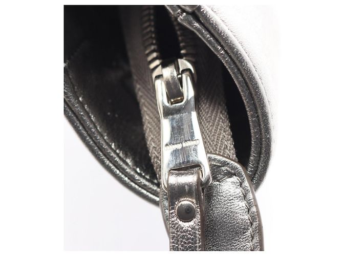 Borsa Miu Miu NAPPA BIKER 2WAY Argento - vista 10