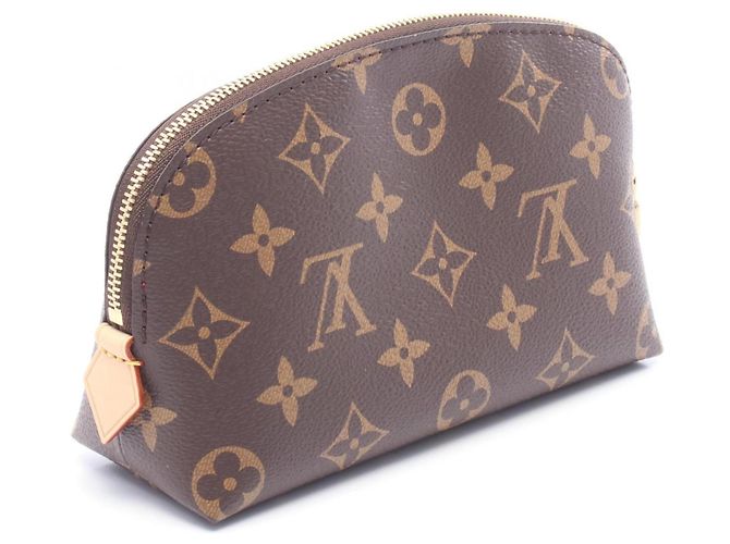 Louis Vuitton Monogram Cherry Pochette Cosmetic PM Marrone Rosso Multicolore - vista 2
