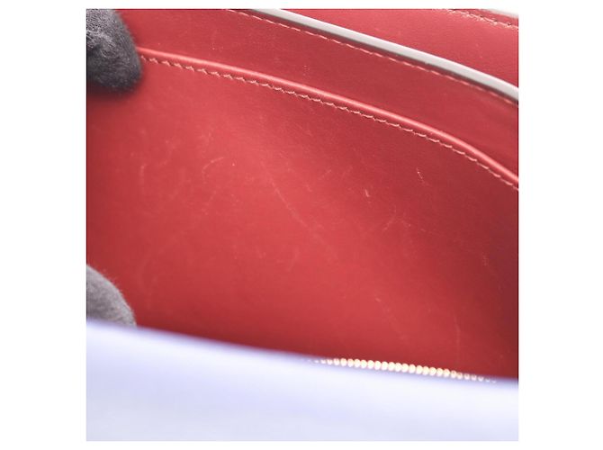 Borsa a tracolla Louis Vuitton in pelle blu navy - vista 6