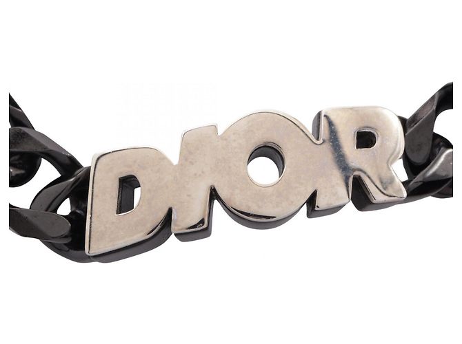 Bracciale con charm Christian Dior Dior ITALIC Nero - vista 2