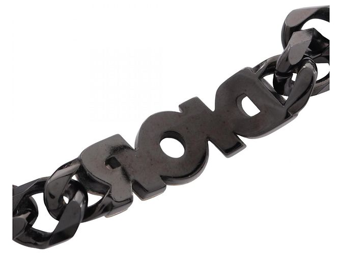 Bracciale con charm Christian Dior Dior ITALIC Nero - vista 3