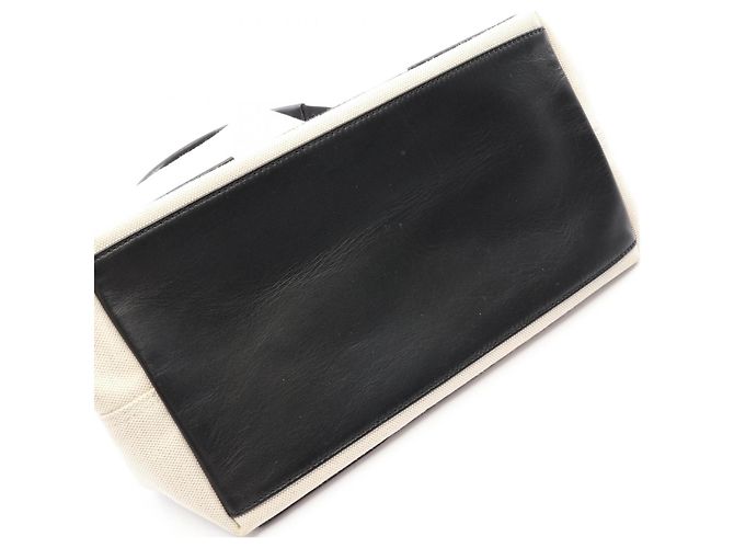 Bolso Cabas S Balenciaga Navy Negro Crudo - vista 8