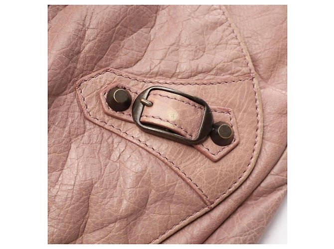Everyday Borsa a tracolla Balenciaga The Folk Rosa - vista 10