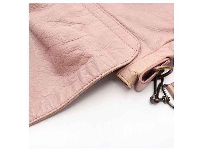 Everyday Borsa a tracolla Balenciaga The Folk Rosa - vista 9