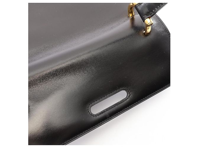 Céline Borsa a mano Celine in pelle nera Nero - vista 6